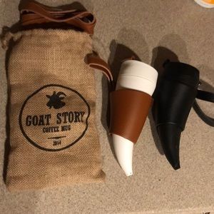 Goat story coffee mugs